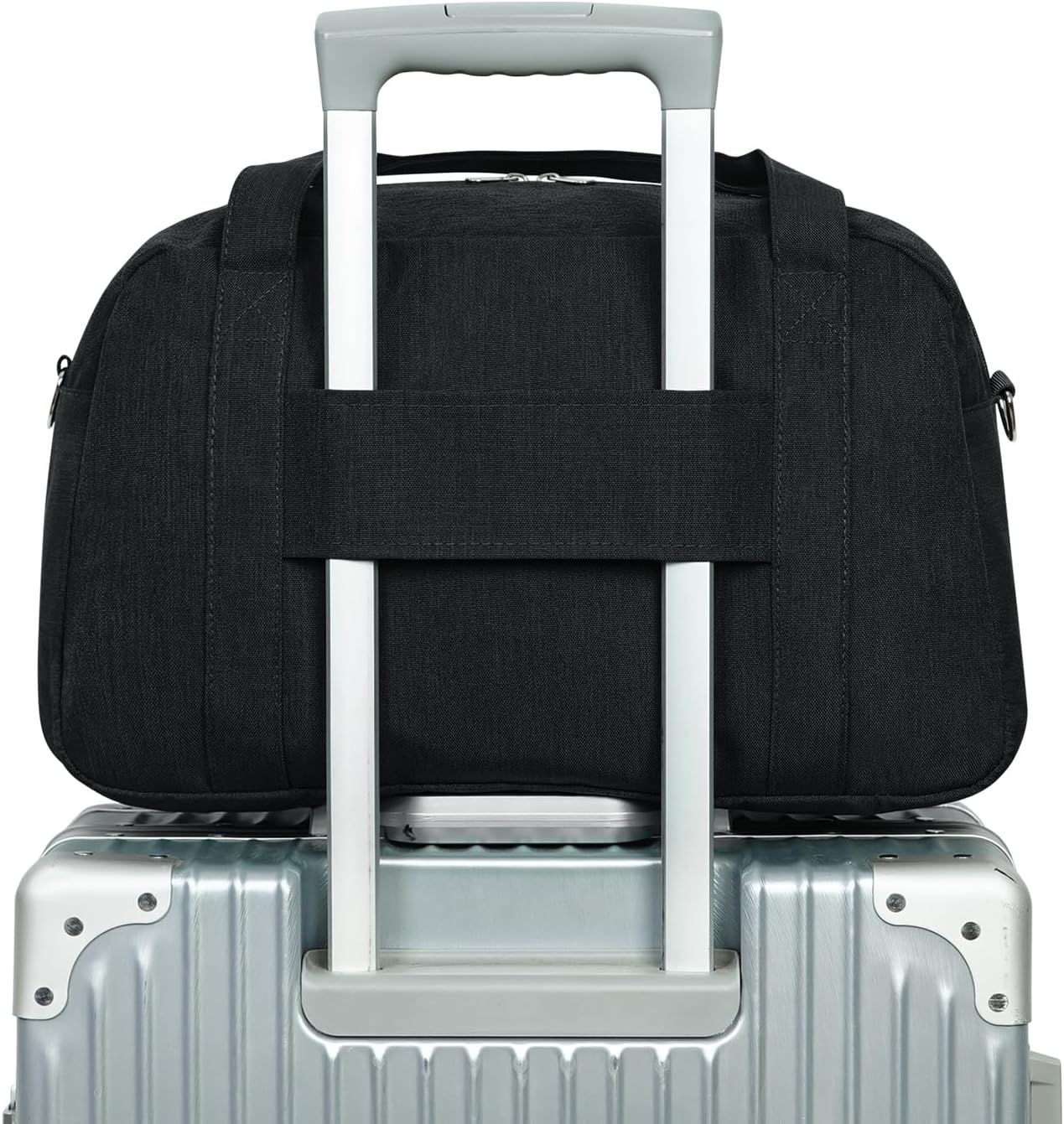 Torba podróżna bagaż podręczny do samolotu pod fotel Czarna 25L 44x30x19