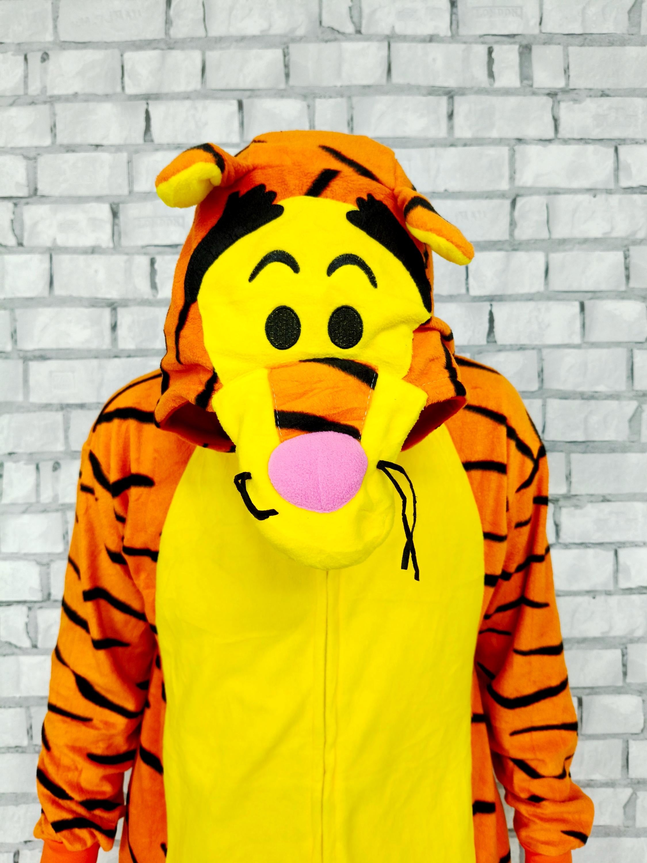 Piżama Jednoczęściowa TYGRYS Kostium Cosplay Kombinezon 146–159cm