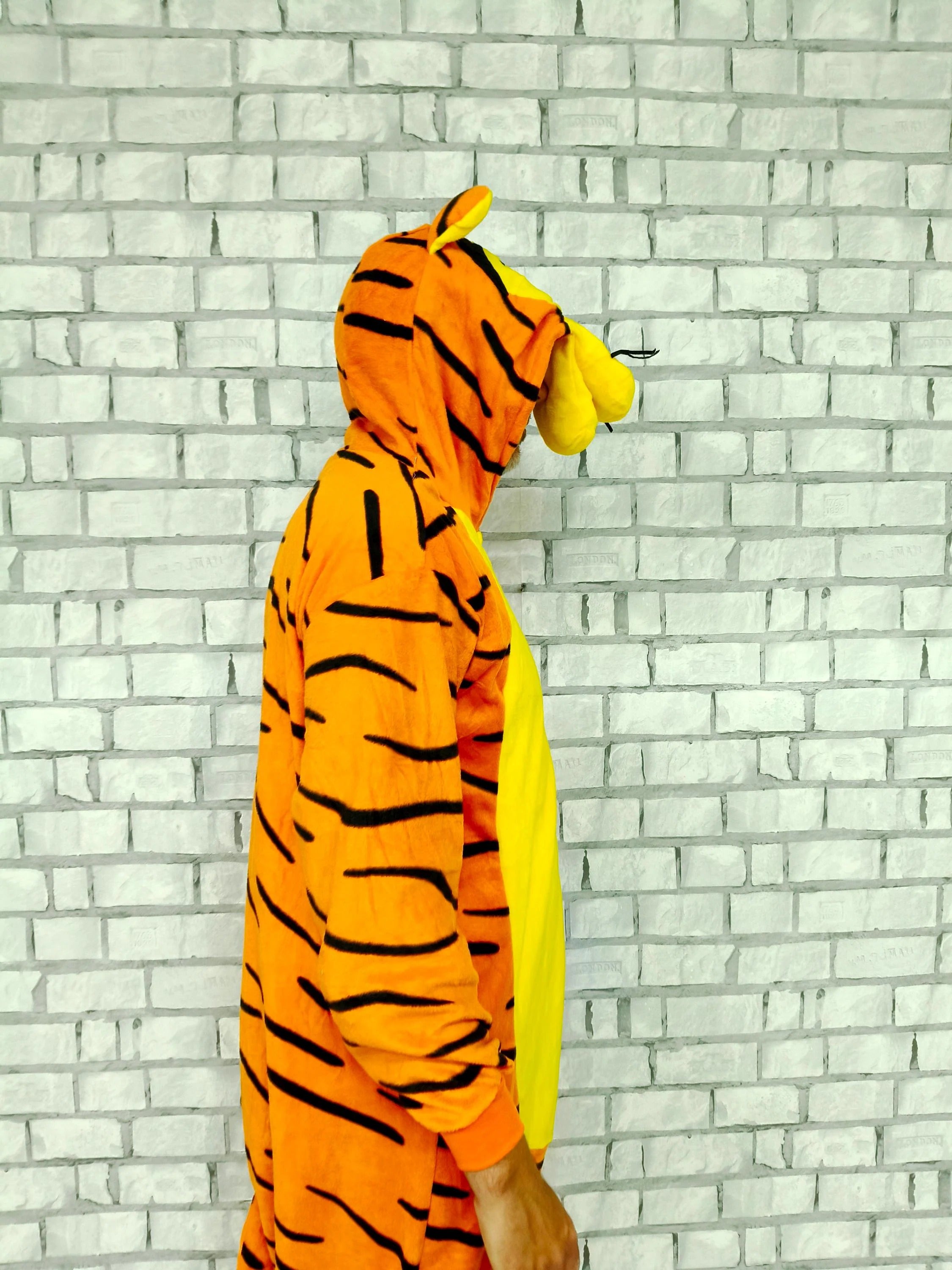 Piżama Jednoczęściowa TYGRYS Kostium Cosplay Kombinezon 146–159cm