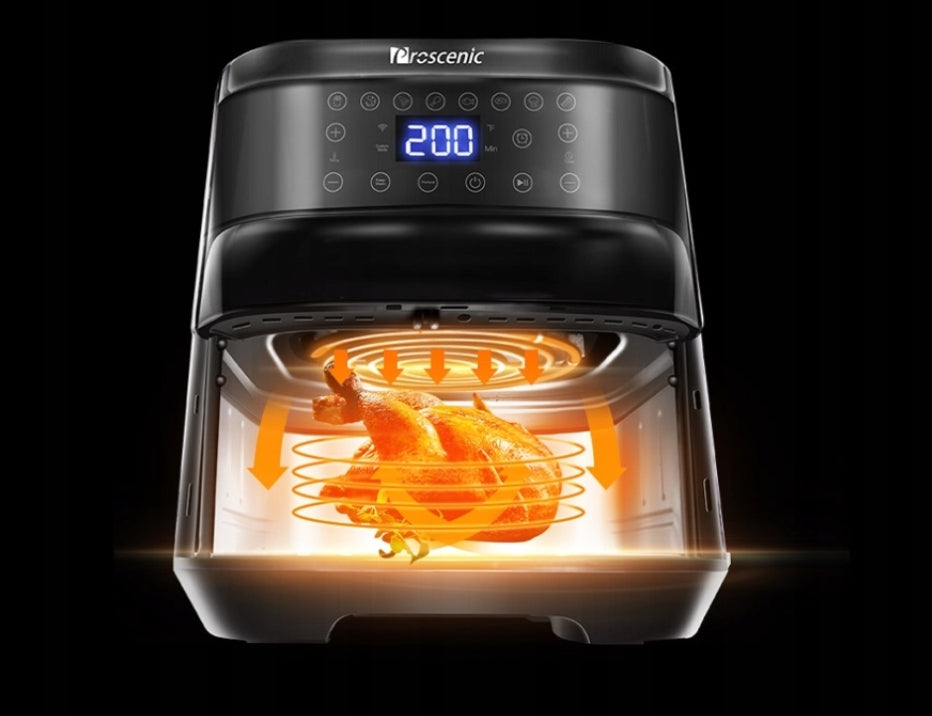 Frytkownica beztłuszczowa PROSCENIC T21 Air Fryer 1700W 5,5L 8 PROGRAMÓW